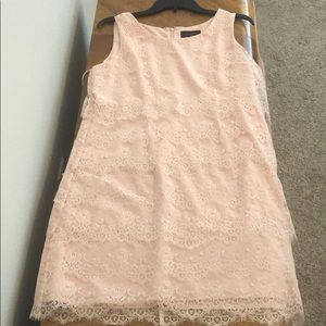 Pink lace Jessica Simpson dress